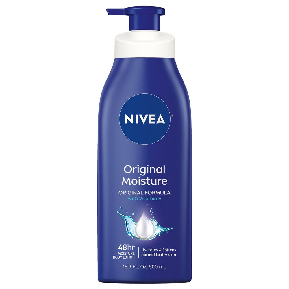 Nivea Original Moisture Body Lotion For Normal To Dry Skin - 16.9 Oz
